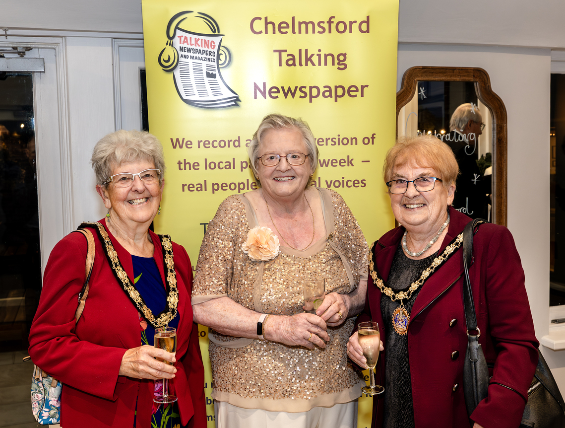 Mayor Janetta Sosin and Mayoress Chris Shaw with Dorothea Went