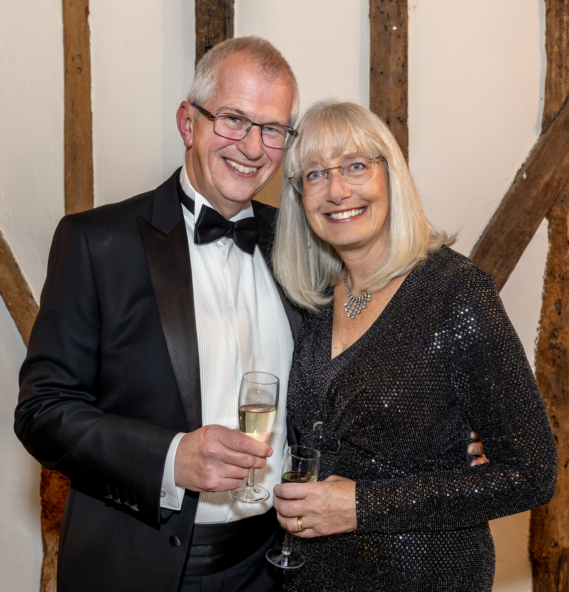 Volunteers Phil and Frances share the 50th Celebrations